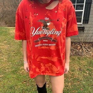 Bleached and Distressed TShirt/TShirt Dress